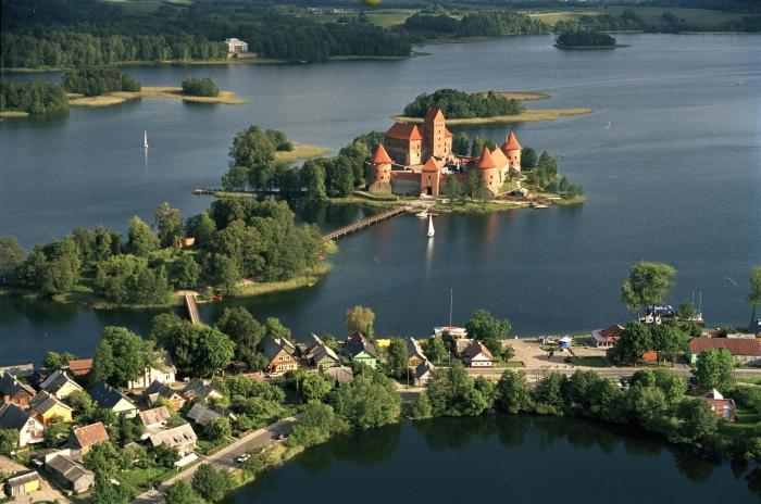 Hrad Trakai - bývalá rezidencia litovských kniežat